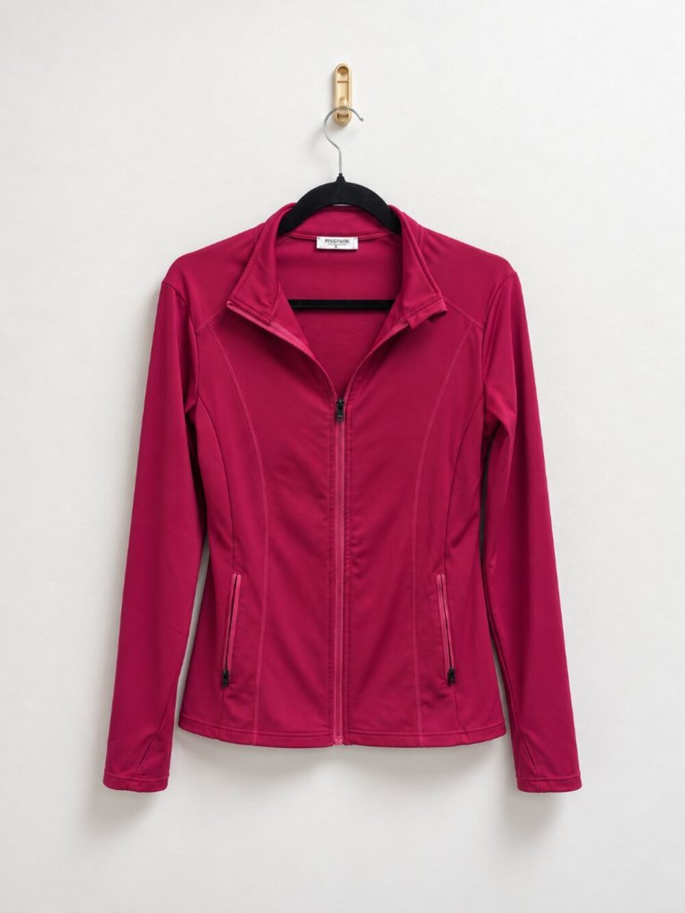 Pinspark Dark Hot Pink Athletic Jacket
